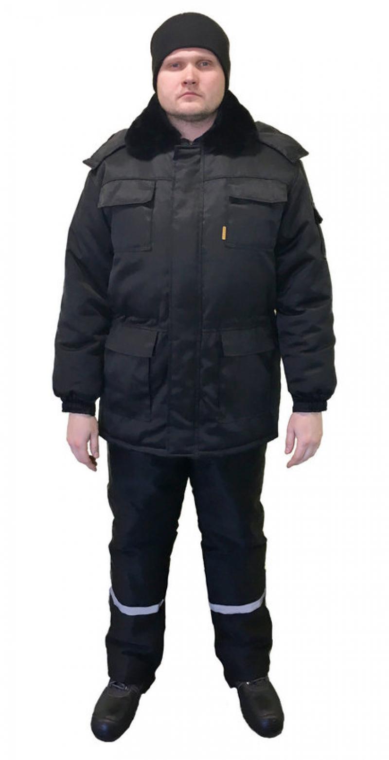 Куртка утепленная «Сургут» черная